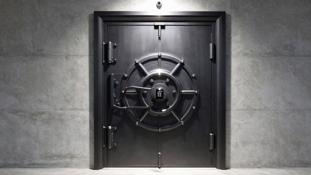 smart fire resistant vault security