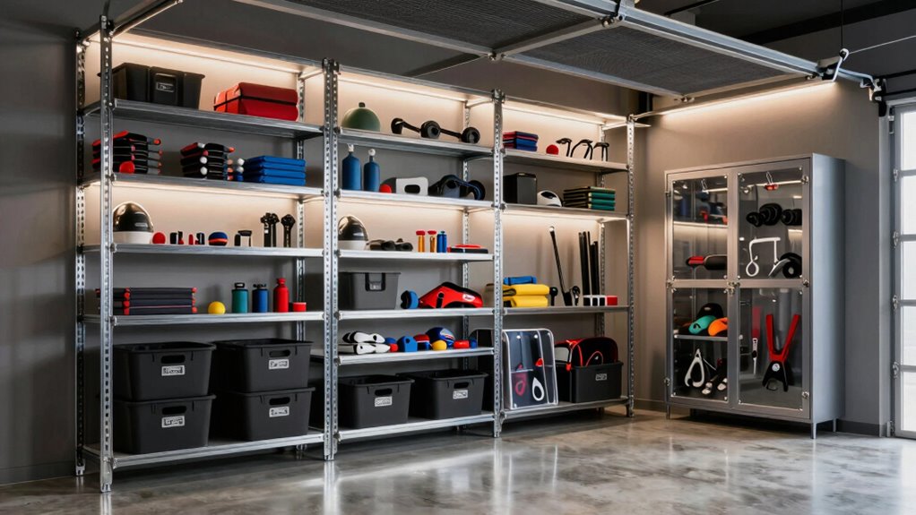 smart secure garage organization