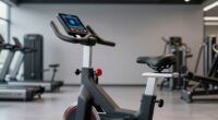 smart spin bike security