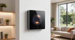 smart thermostat enhances security