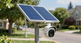 solar powered security camera