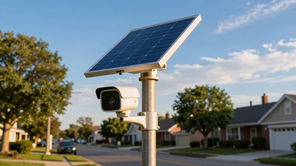 solar powered wireless security cameras