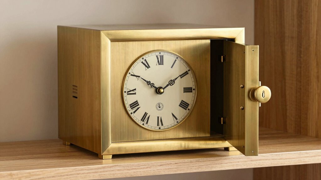 stylish secure hidden clock