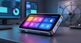 touchscreen crypto wallet security