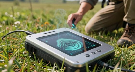treasure hunting with radar