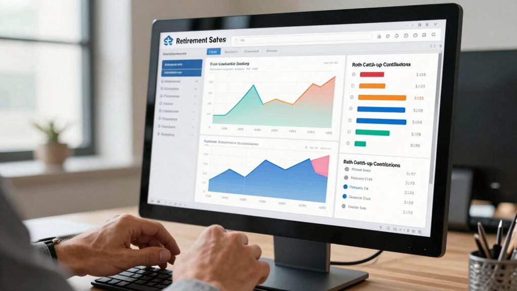 updating roth catch up contributions