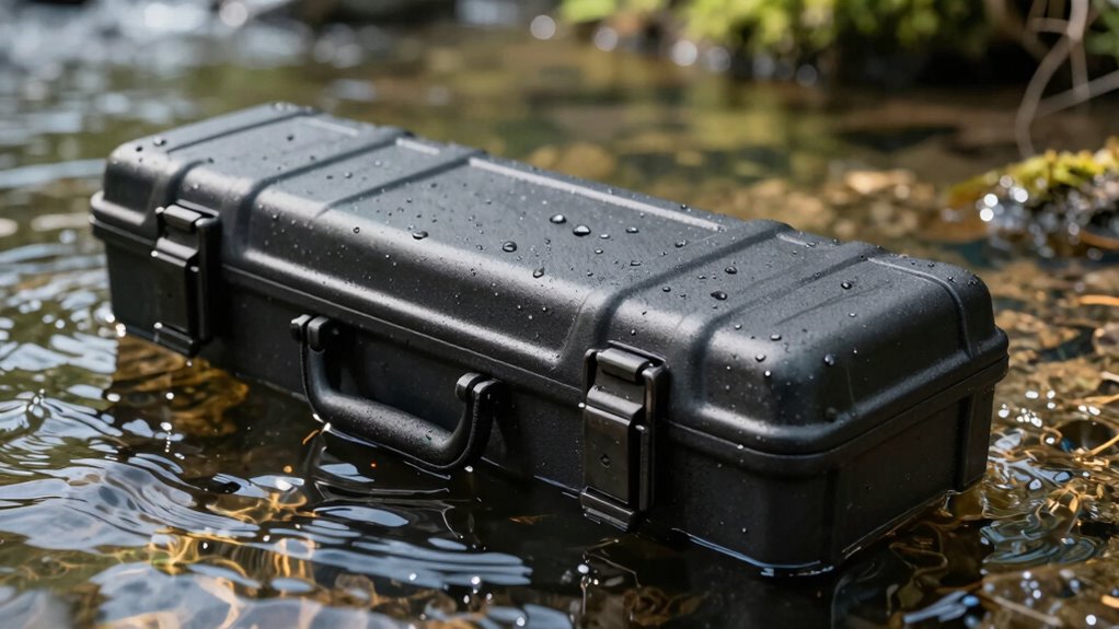 waterproof rifle case security