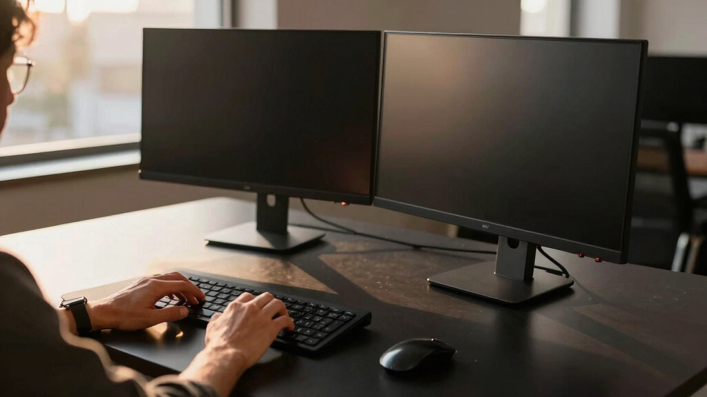 My two-part desk setup (2025)