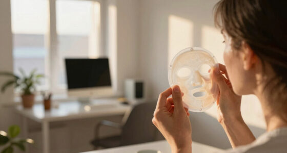 Putting On Ultra Realistic Silicone Mask