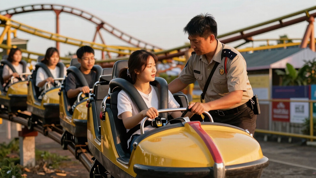 Riders rescued from roller coaster