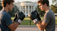 Young men are leaving Trump. Can a UFC fight at the White House get them back in the ring?
