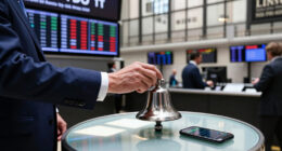 Trump rings Wall Street's opening bells as he ties his presidency to stock market gains